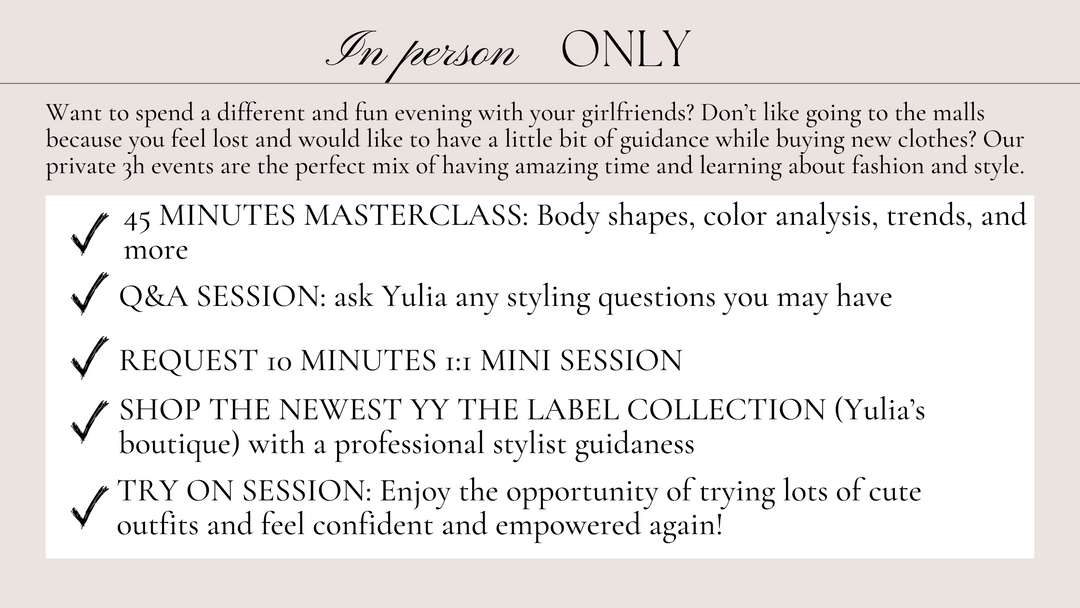 Style + Shop Private Events
