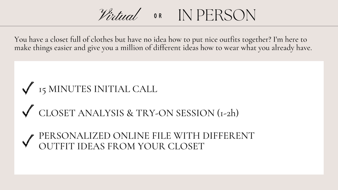 Wardrobe Styling